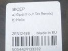 BICEP - Opal - FOUR TET Remix - Helix Ninja Tune ZEN12488 White label Vinyl 