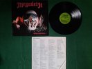 Megadeth- Killing is My Business 1st press Combat rare green label LP Metallica