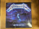 Metallica - Ride The Lightning - UK 1986 - MFN Repress LP with Inner Sleeve
