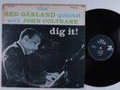 RED GARLAND QUINTET FT. JOHN COLTRANE Dig It  PRESTIGE LP VG+ mono s