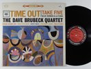 DAVE BRUBECK QUARTET Time Out COLUMBIA LP 6-eye s