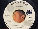 Elvis Presley 45 rpm. 