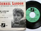 MICHAEL LANDON 45 Gimme A Little Kiss / Be Patient FONO GRAF VG++  #2737