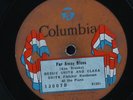 Columbia 13007-D BESSIE SMITH & CLARA SMITH Far Away Blues/Going Back Blues 78