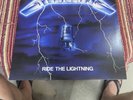 Metallica Ride The Lightning LP 2016 BLACKENED 180G INSERT INCLUDED PLAYS EX NM