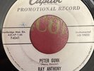 TV THEME 45 RPM - RAY ANTHONY CAPITOL 19823 “PETER GUNN