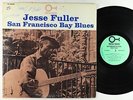 Jesse Fuller - San Francisco Bay Blues LP - Prestige Folklore Autograph