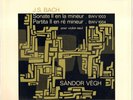 SANDOR VEGH, BACH SONATE & PARTITA VIOLON SOLO LP 1971 VALOIS MB 825