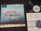 Klemperer: Mahler: Symphony No. 4 (B/S Columbia SAX 2441 UK Stereo LP) EX+ Audio