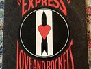 LOVE AND ROCKETS Express 1986 LP Big Time 6011 Yellow Labels VG/NM VPI Cleaned