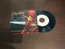 QUEEN *IT'S A HARD LIFE*  7'' PORTUGUESE EDITION PROMO EXC