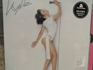 Kylie Minogue Fever Red LP Vinyl Record Limited Edition Like New Hype Sticker