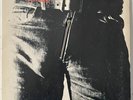 The Rolling Stones - Sticky Fingers Album LP with Zip Andy Warhol Canadian Press