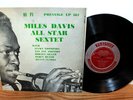 MILES DAVIS All Star Sextet 10