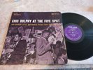 Eric Dolphy At The Five Spot LP Prestige New Jazz 8260 Vol 1. RARE RVG Mono VG
