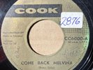 THE FOUR BEES Come Back Melvina 45 Our Honeymoon COOK Trinidad Calypso Jazz