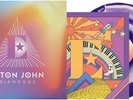 Elton John 'Diamonds' (Pyramid Edition) Coloured VINYL + Litho Print (2023)