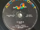 ABC-Paramount, Paul Anka - Diana - 1950s Pop Rock & Roll 78rpm Phonograph Record