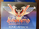 HAWKWIND - SONIC ATTACK - 180g 2x Blue Vinyl LP Record Gatefold 2013 UK Version