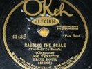 78 RPM Ragging the Scale Put and Take Okeh 41432 Joe Venut's Blue Four record