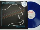 PETER GREEN Blue Guitar CREOLE Blue Colored Vinyl '81 original UK LP ultrasonic