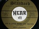 Obscure Country Teen 45 HOYT JOHNSON A Little More Like GOLD STANDARD hear