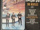 THE BEATLES SOMETHING NEW CAPITOL ST2108 PURPLE LABEL IN SHRINK VINYL LP RECORD
