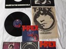 MARC BOLAN T.REX DANDY IN THE UNDERWORLD 1st PRESS+4 SINGLES+POSTER