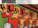 Supergrass Alright / Time ORANGE Vinyl Single 7inch NEAR MINT Parlophone