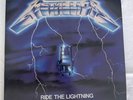 Metallica Ride The Lightning Vinyl LP Record 1984 Original US 60396-1 EXCLNT