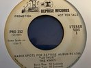 1969 The Kinks Arthur Rare Radio Spots Reprise Promo Ray Davies Rock 45 rpm