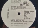 Simon & McQueen - Let's Get Into It - OG 1983 PROMO - RCA - EX - RARE FUNK