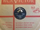 ROCK N ROLL   78 RPM SHELLAC RECORD XB 81   teddy bear ELVIS PRESLEY