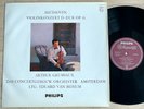 ARTHUR GRUMIAUX violin concerto BEETHOVEN 1958 ED1 PHILIPS MINIGROOVE LP MINT
