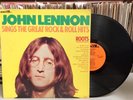 JOHN LENNON - JOHN LENNON SINGS THE GREAT ROCK & ROLL HITS RARE LP 1975 ADAMVIII