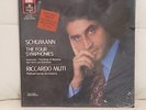 SCHUMANN THE FOUR SYMPHONIES RICCARDO MUTI PHILHARMONIA ORCHESTRA SEALED 3 LP