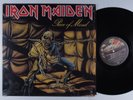 IRON MAIDEN Piece Of Mind CAPITOL LP VG+ t