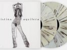 CHRISTINA AGUILERA 'STRIPPED' BLACK/WHITE SPLATTER VINYL ME PLEASE 2xLP NEW