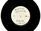 I Jah Man ‎– Africa. Rare Reggae Roots.  Ghetto Rockers 45. EX