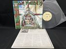 IRON MAIDEN ACES HIGH EMI EMS-50148 VINYL JAPAN LP OBI EX/EX