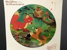 NEW SEALED Disney THE FOX AND THE HOUND Cute PICTURE DISC Record Album 1980