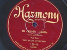Harmony 179-H DIXIE STOMPERS/ORIGINAL INDIANA FIVE Hi-Diddle-Diddle/Lady Jazz 78