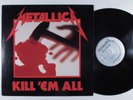 METALLICA Kill 'Em All MEGAFORCE LP VG+ 1st pressing t
