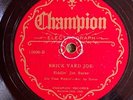 Champion 15608 Fiddlin Doc Roberts BRICKYARD JOE  E/E-  78rpm Country 1930