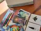 Maya Hawke Moss DELUXE Box set Translucent Orange Vinyl Record, Playing Cards...