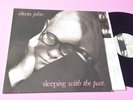 ELTON JOHN LP SLEEPING WITH THE PAST OLLAND PRESS 1989 EX