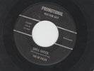 SURF GARAGE ROCKABILLY INSTRO 45 -DE VILLES - SHELL SHOCK -HEAR-  PROMOTIONAL