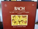Very Rare Vox 3-LP Mono Bach/Lautenbacher 'Partitas and Sonatas' NM Play Tested