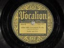 78 RPM -- Candy and Coco (+ Monk Hazel, cornet), Vocalion 2849, VV+ Jazz