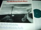 PAT METHENY&LYLE MAYS : AS FALLS WICHITA LP 1981 ECM GERMANY